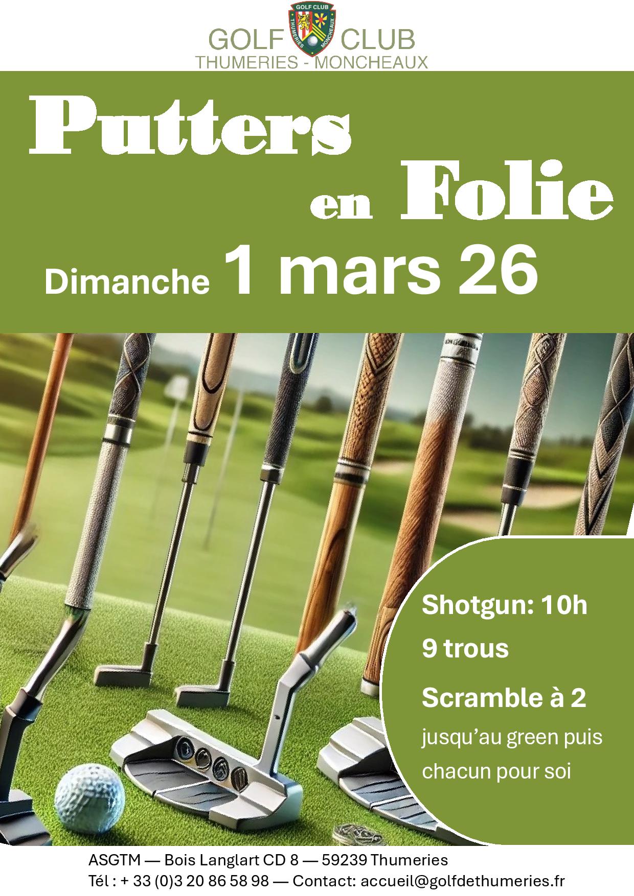 Putters en folie